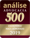 Análise Advocacia 500 Escritório mais admirado 2019